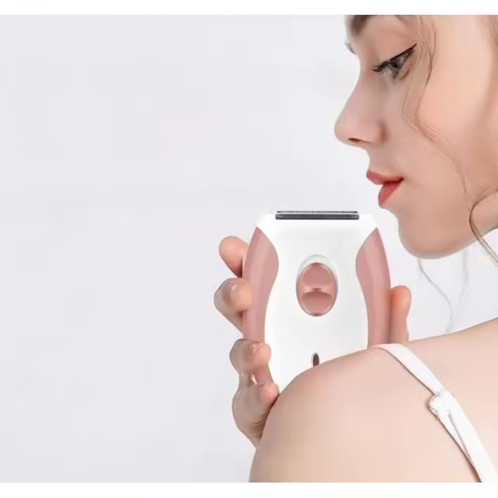 Dispositivo eléctrico de depilación para mujeres, afeitadora de vello corporal completo, axilas, rostro, labios y piernas. - 1