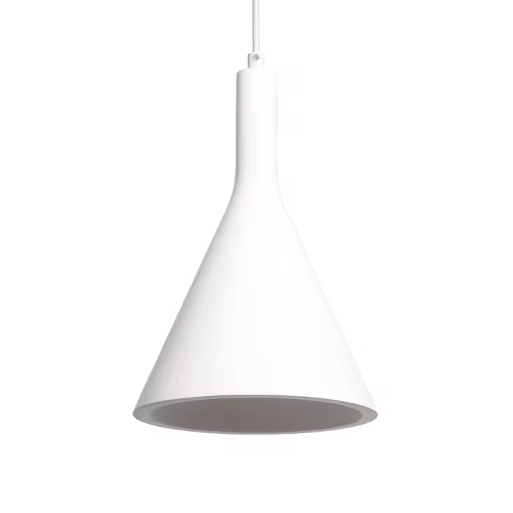 Ledkia Lámpara Colgante Yeso Madiun Blanco - 1