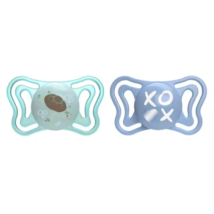 CHICCO PHYSIO FORMA CHUPETES LIGHT AZUL 6-16 M 2 UNIDADES - 1