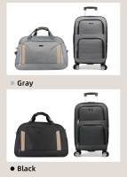 S7 STAR LG57324-LG57327 Maletas Blandas Juego 2 Piezas, Set Maletas Tela 20in con 4 Ruedas Giratorias 360°, Maletas Cabinas de Viaje 2pcs 40L+20in, Bolsa Pack Equipaje de Mano Expandible de Tela Resistente - details 1