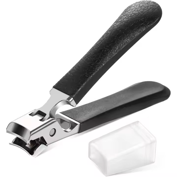 Cortaúñas para uñas gruesas, cortaúñas de alta resistencia para uñas de los pies, cortaúñas de mango grande para uñas gruesas de manos y pies para hombres y mujeres. - 1