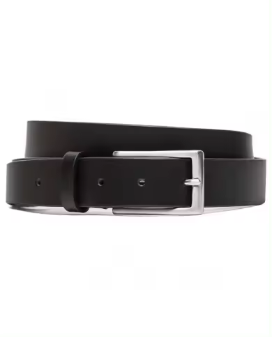 Cinturón Guess para Hombre Clásico Negro de Cuero Genuino - 1