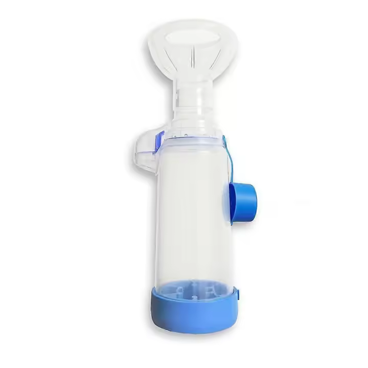 Inhaler Spacer with 2 Masks for Pets Cat and Small Dog Inhaler Spacer for ,with Round Shape Silicon - 1