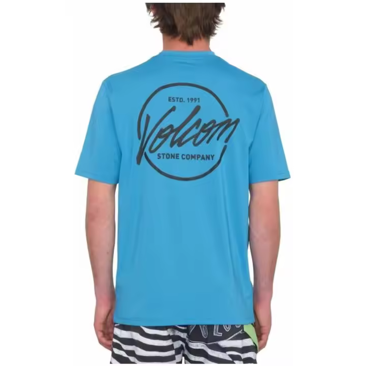 Camiseta Volcom modelo Stone Stamp Ss para hombre en color azul - 1