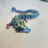 Nueva Figura De Dragón Chino 3D Con Articulaciones Completa Decoración Para El Hogar Juguete Creativo Coleccionable - details 8