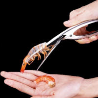 Herramienta De Cocina Acero Inoxidable Pelador De Camarones Línea Cortadora Para Limpieza De Camarones Y Langosta Herramienta De Mariscos - details 0