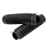 2Pcs Cubiertas De Polvo Para Horquilla De Motocicleta Accesorios Anticaída En Goma Protección Para Amortiguadores De Frente Para BMW Honda Suzuki Y Más - details 5