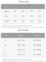 Nuevos Pantalones De Yoga Para Otoño Y Invierno High Waist Térmicos De Pierna Ancha Para Correr Y Estilo Callejero Con Bolsillos Material Nylon Spandex - details 1