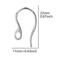 50/100PCS Tenedores De Aretes De Acero Inoxidable Color Plata Para Fabricación De Joyas DIY Gancho De Hierro Para Aretes Suministros De Enlaces - details 13