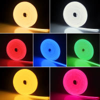 Tira De LED Neón Flexible DC12V 2835 120LEDs/M Con Control Remoto RF Luz De Rope Tubo Impermeable Para Decoración De Casa Y Pared - details 7