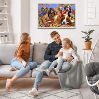 Rompecabezas De 1000 Piezas Con Dibujos De Perros Lindos Para Adultos Juego Familiar Divertido Decoración Del Hogar Juguetes Educativos Para Niños - details 8