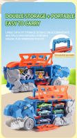 Juguete De Coche De Aleación Con Morfosis De Dinosaurio Para Niños Modelo De Coche De Transporte De Desplazamiento Con Ejector De Pista Regalo De Cumpleaños - details 6