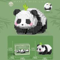 Mini Bloques De Construcción Creativos En Forma De Panda Micro Modelo Diamante Animal Juguetes Para Niños Y Niñas Construcción Ciudadana DIY Regalo Educativo - details 14