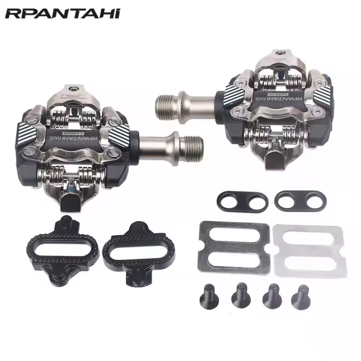 Pedales De Bicicleta De Montaña Rpantahi MTB Con Bloqueo Automático Clip Pedalen Aluminio Auto-cerradura Rodamientos Para Piezas SPD - 1
