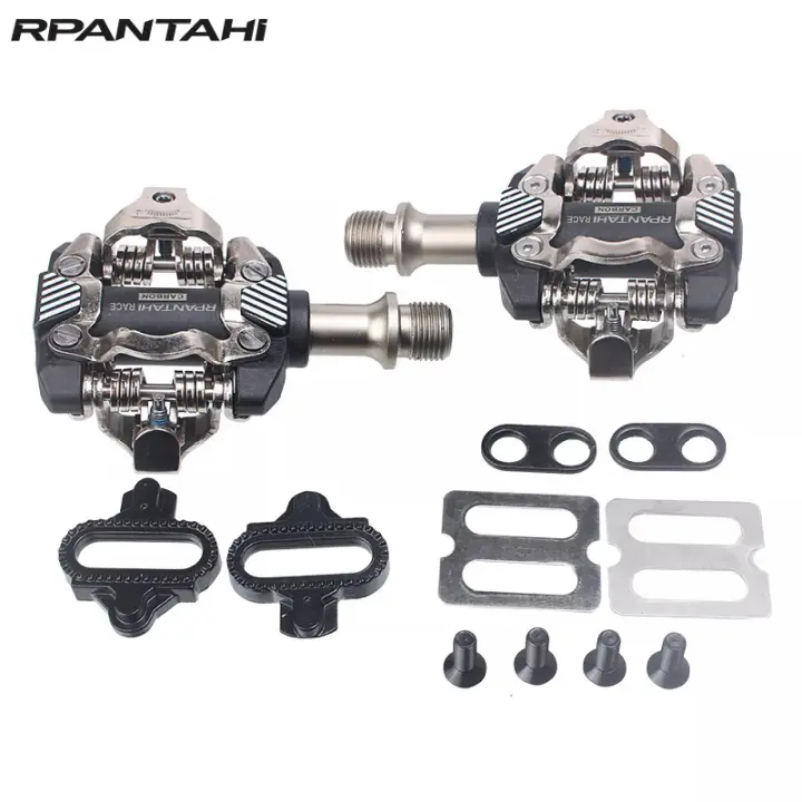 Pedales De Bicicleta De Montaña Rpantahi MTB Con Bloqueo Automático Clip Pedalen Aluminio Auto-cerradura Rodamientos Para Piezas SPD - 1