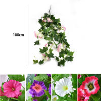 1PCS Flores Artificiales Colgantes En Seda Plantas Silvestres Para Decoración De Jardín Interior Exterior Decoración De Bodas Y Fiestas En Paredes Balcones - details 7