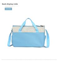 Bolso De Madre Y Bebé Estiloso De 5 Piezas Con Almohadilla Para Pañales Y Compartimento Para Botella Separado Gran Capacidad - details 24