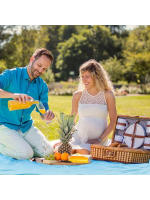 Manta De Picnic Impermeable Y Ligera De 200x210cm Para Camping Y Senderismo Tapete De Playa Sin Arena Para Exterior - details 7
