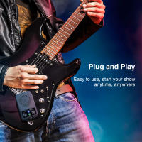 Amplificador De Guitarra Eléctrica LEKATO Con Ajuste De Voz Y Hablador Portátil Plug-in Con Effecitos De Reverb Distorsión Y Overdrive - details 15