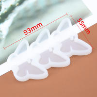 Molde De Silicona Reutilizable Para Joyería 1PC Molde De Mariposa Para Colgantes Aretes Y Llaveros Epoxy Resina Herramientas DIY Formas Redondas Y Ovaladas - details 0