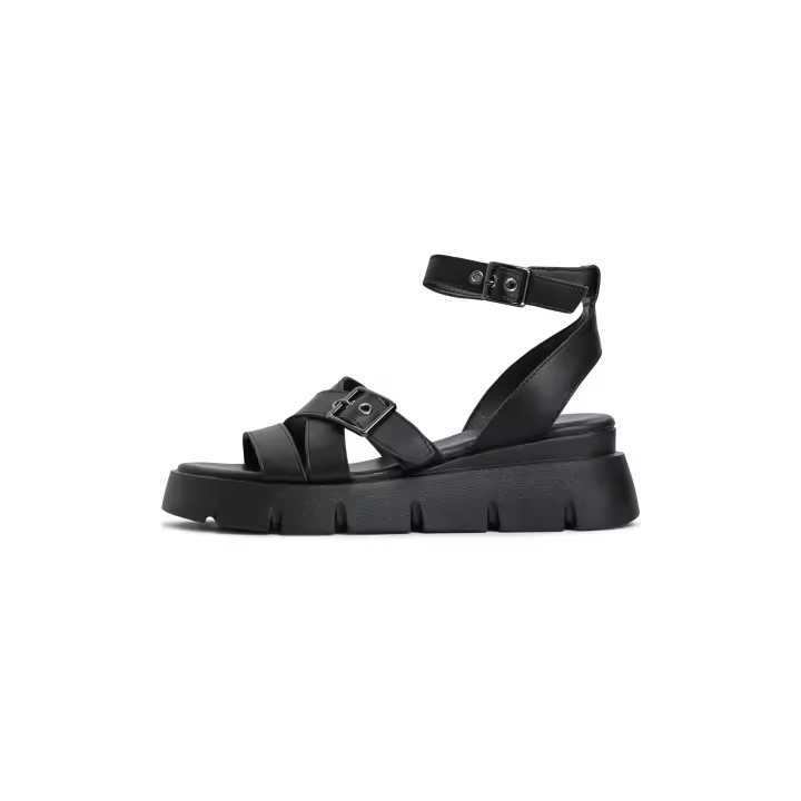 Platform Leather Sandals Sandals copy-of-platform-sandals-olga Cesare Gaspari - 1