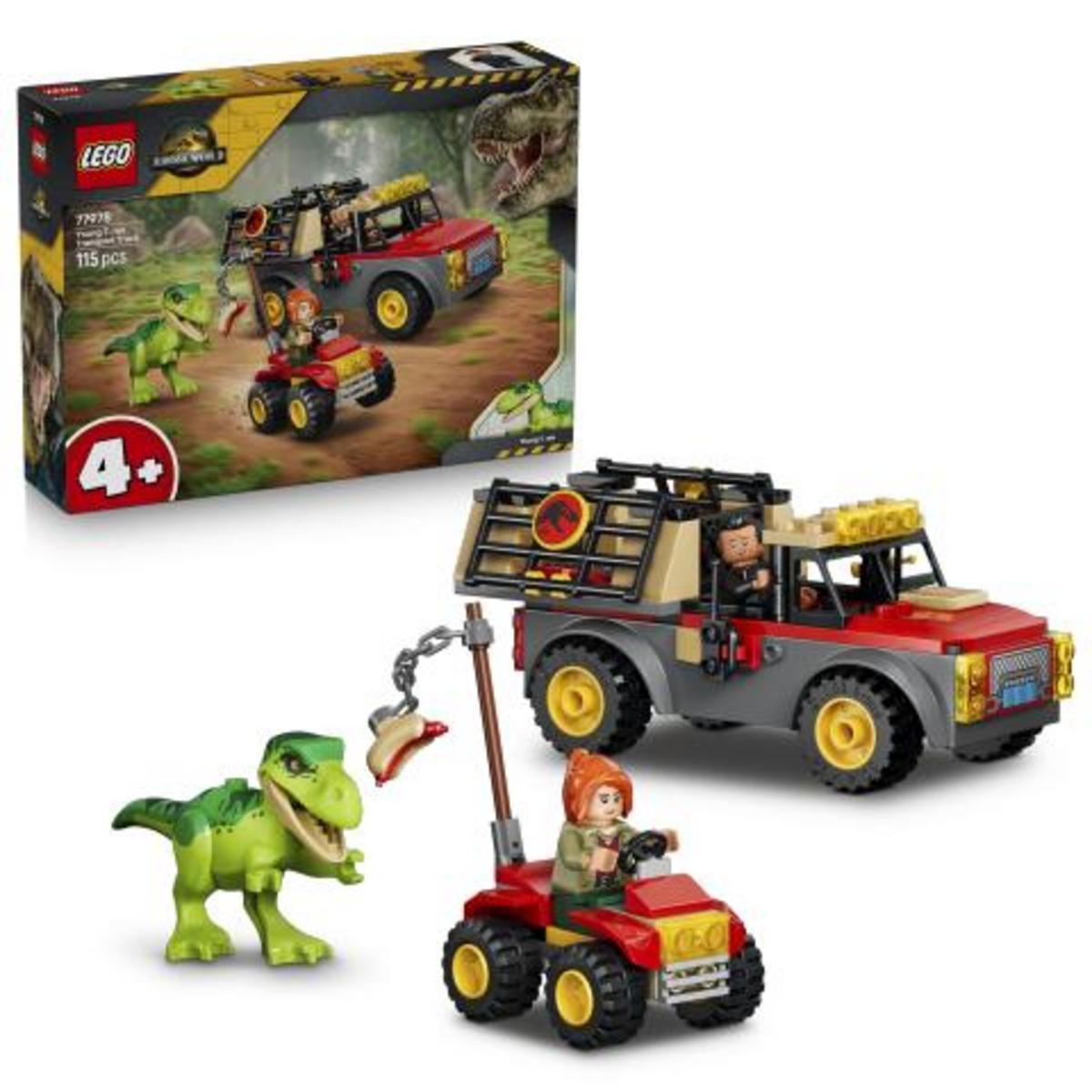 LEGO® 77978 Jurassic World Camión de Transporte del T. rex Joven