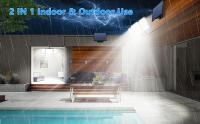 Lámpara Solar Exterior Con 3 Modos De Iluminación 348LED Luz De Pared Con Sensor De Movimiento PIR Impermeable Para Jardín Y Garage - details 3