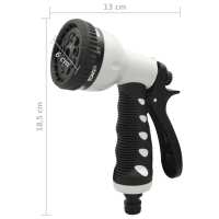 vidaXL Juego de pistola pulverizadora de jardín con 9 funciones - details 6