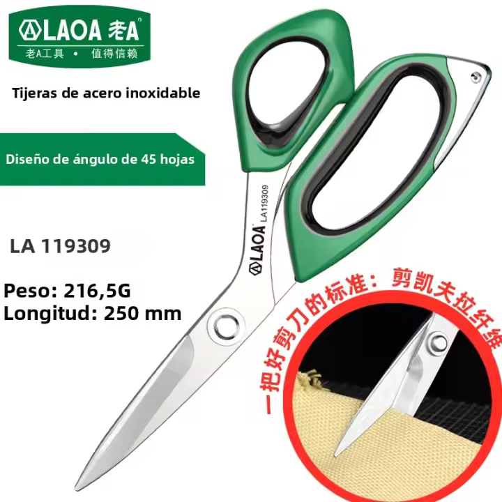Tijeras Multifuncionales LAOA De Acero Inoxidable Profesionales Para Cocina Y Costura Herramienta De Corte De Alimentos Y Telas - 1