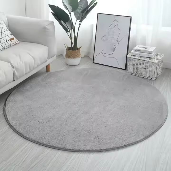 Alfombra De Oración Islamica Roja Grande Para Dormitorio Y Sala De Estar Característica Sólida Y Moderna Decorativa Para Cocina Y Habitaciones - 1