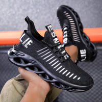 Zapatos De Deporte Casuales Para Hombre Transpirables Corrida Plataforma Tenis Caminar Entrenamiento Zapatillas Confortables Talla Verdadera Material Superior De Tejido Y Suela EVA - details 14