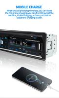Reproductor Multimedia Para Coche 1 DIN JID-520 Bluetooth FM Estéreo Con Control Remoto MP3 De 12V Radio De Automóvil - details 5