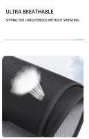 Cubierta De Asiento De Seda Hielo Blanca Para Tesla Model Y Y Model 3 2025-2018 Ventilación Disipación De Calor Previene Manchas Accesorios Internos - details 2