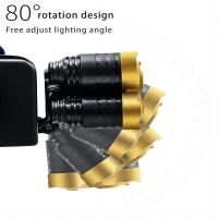 Linterna Frontal LED De Alta Potencia 5 Luz Fuerte Cargable Por USB Para Pesca Y Actividades Al Aire Libre Impermeable - details 8