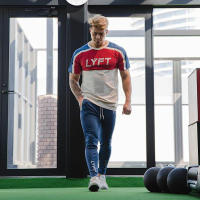 Pantalones De Fitness Para Hombre Verano Transpirables Pantalones Deportivos Casuales Ajustados Con Cierre De Cremallera Y Punta Pequeña - details 28