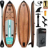 DEVESSPORT Tabla de Paddle Surf Hinchable Highpi para Pesca Accesorios Incluidos - details 0
