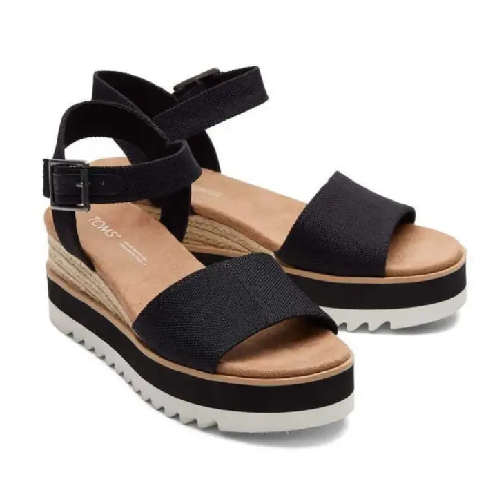 Calzado mujer Sandalias Toms Sandalias Diana Negro - 1