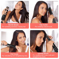 Secador De Pelo Con Cabezal Intercambiable Y Ionización Negativa Multi Función ROFAELEC Herramienta De Estilo Para El Cabello - details 6