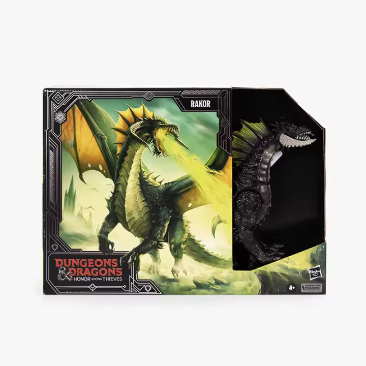 Hasbro Figura Rakor - Dragón Negro de "Dragones y Mazmorras: Honor Entre Ladrones" Hasbro gaming - 1