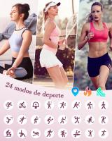 Reloj inteligente para mujer, pulsera inteligente para mujer con oxímetro, resistente al agua IP68, esfera DIY - details 0