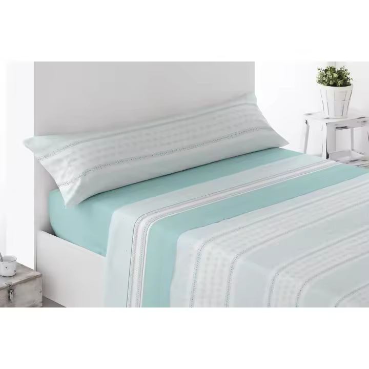 Juego de Sábanas Coralina Deza Verde 🌿 | Elegancia y Confort para tus Noches de Invierno ❄️ - 1