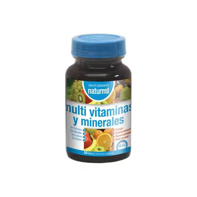 MULTIVITAMINAS & MINERALES  30 perlas Dietmed - 1