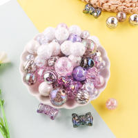 35Pcs/Bag De Cuentas De Acrílico Para La Creación De Joyas DIY Cuentas Sueltas Para Llaveros Pulseras Y Collares Hechas a Mano Accesorios De Manualidades - details 2