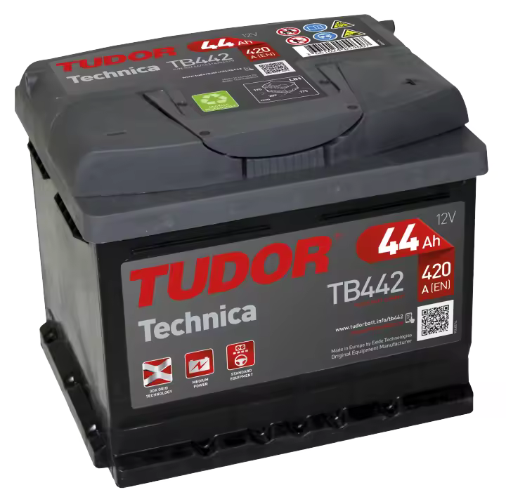 Batería Tudor TB442 44.0 T4 - Alta Calidad - 1