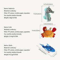 Juguete Interactivo Para Perros Mordedor De Peluche Duradero Con Sonido Squeaker Juguete De Masticar Para Mascotas Indestructible Para Cachorros - details 6
