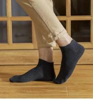 Calcetines Cortos Transpirables Para Hombre Y Mujer 5/10 Pares Calidad Superior Verano Sin Mostrar Talla 38-44 Color Negro Para Estudiantes - details 7