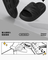 Zapatillas de verano para hombre con suela gruesa y diseño geométrico para exteriores, sandalias nuevas antideslizantes de suela suave para interiores y de moda para hombre. - details 0