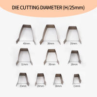 Cortador De Esquinas Redondas WUTA En Cuero Punzón De Billetera Bolsa Cuchillo De Corte Mold De Borde Arco Forma Circular Para Manualidades Y Artesanía - details 13