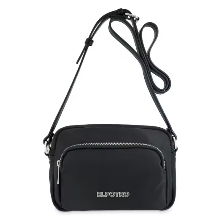 El POTRO: BOLSO MUJER BANDOLERA PEQUEÑO 5005-NYLON-NEGRO El Potro - 1