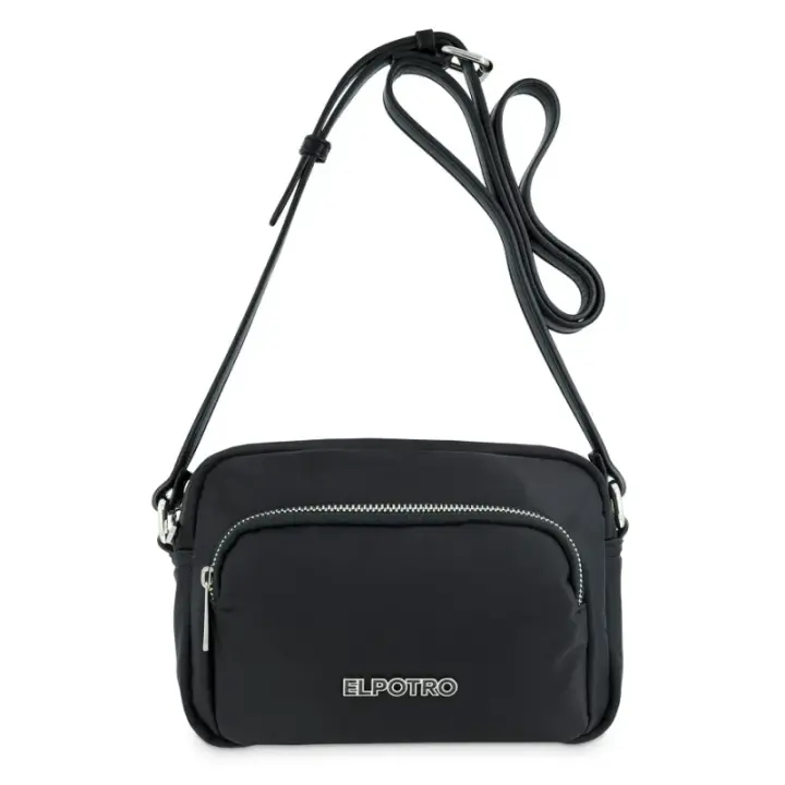 El POTRO: BOLSO MUJER BANDOLERA PEQUEÑO 5005-NYLON-NEGRO El Potro - 1
